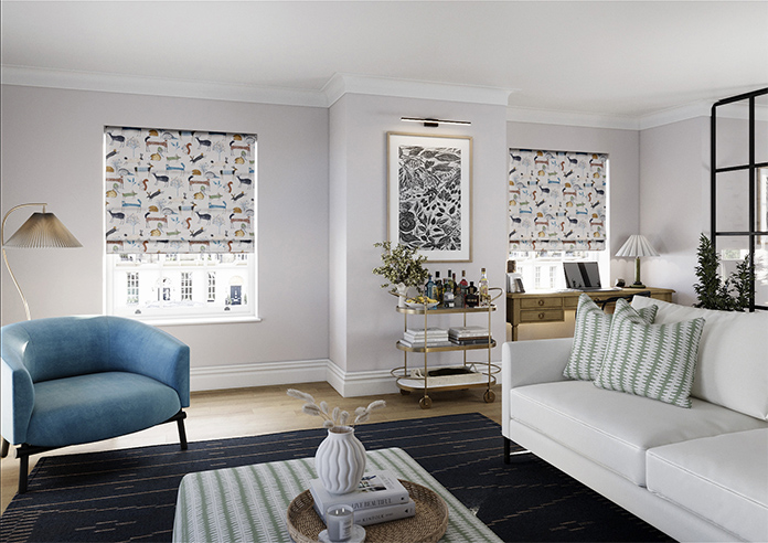 Oh My Deer, Colonial - Roman Blind - Image 7